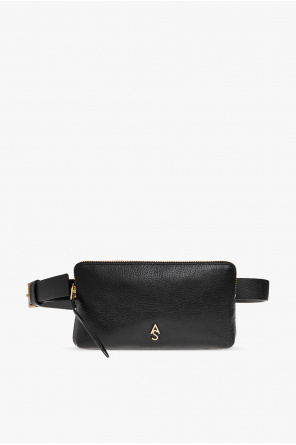 Strapped leather pouch od AllSaints