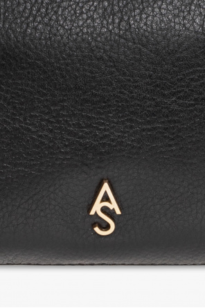 AllSaints Strapped leather pouch