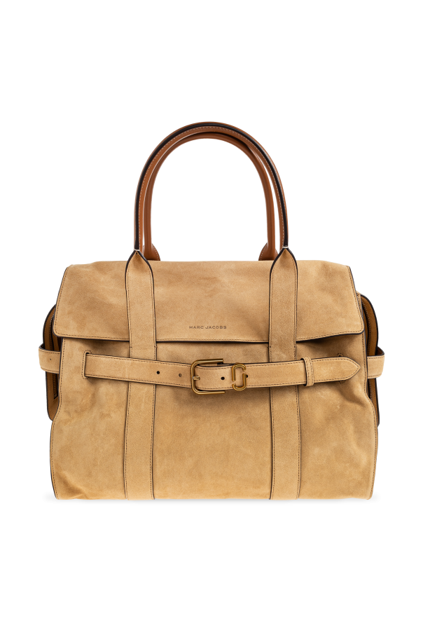 Marc Jacobs Zamszowa torba z logo