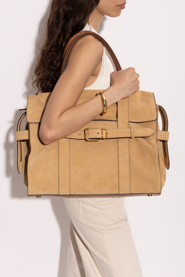 Marc Jacobs Zamszowa torba z logo