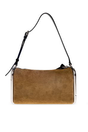 Marc Jacobs Suede Logo Shoulder Bag by Marc Jacobs