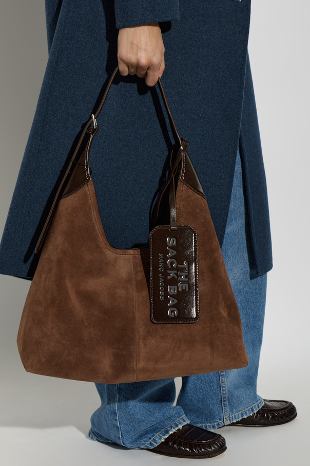 Marc Jacobs Suede logo bag