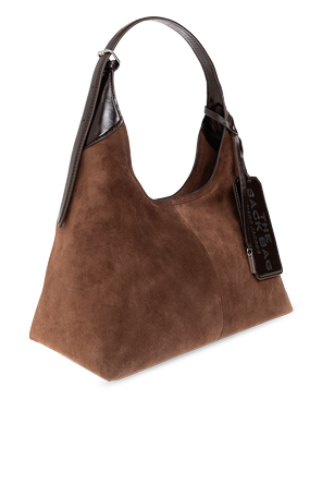 Marc Jacobs Suede logo bag