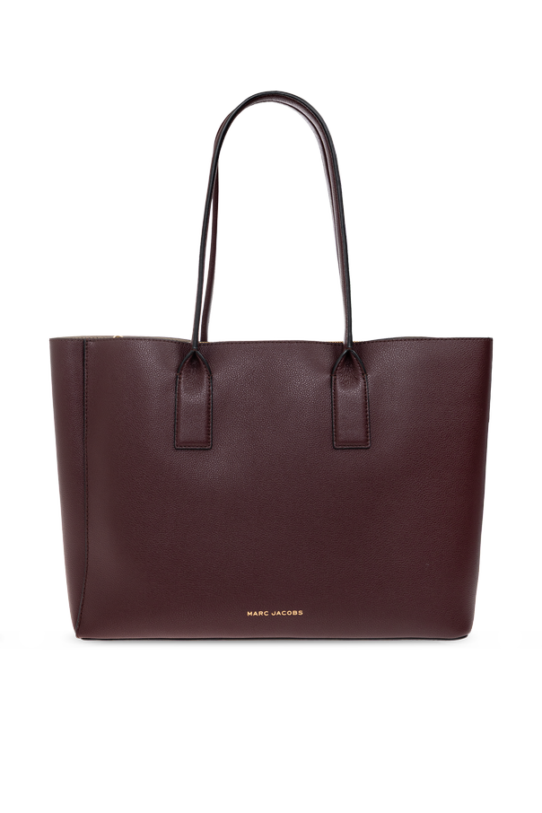 Leather tote bag with logo od Marc Jacobs