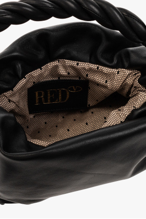 Red valentino Samarreta Leather shoulder bag