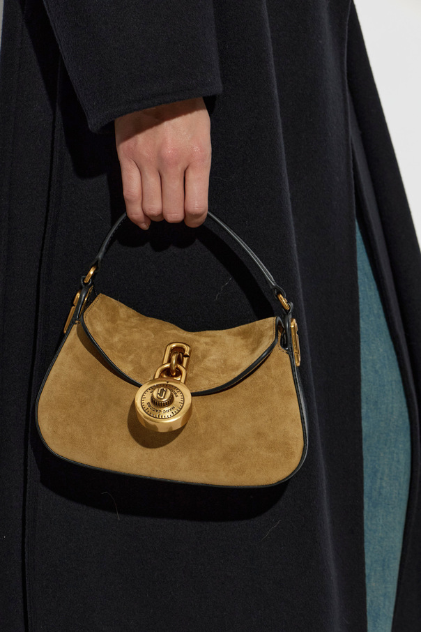 Marc Jacobs Saco de pele ‘Signet Turnlock Mini’