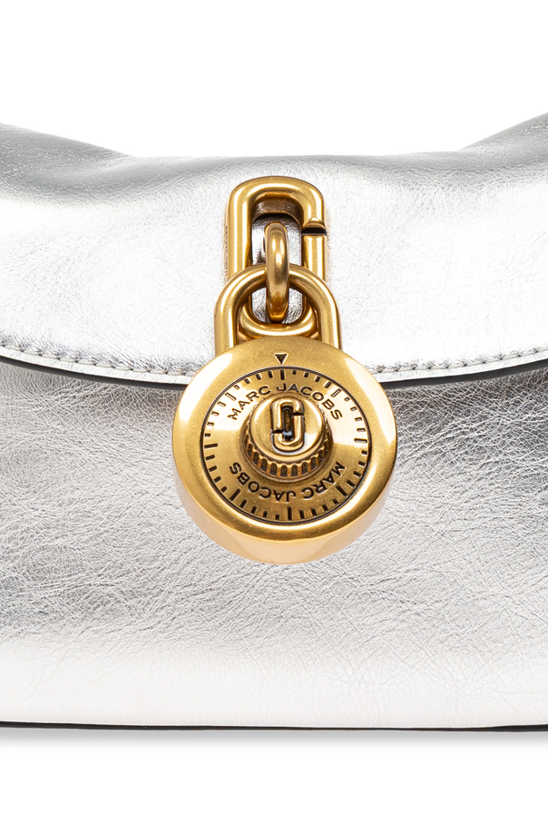 Marc Jacobs Mala de mão em pele ‘Signet Turnlock Mini’