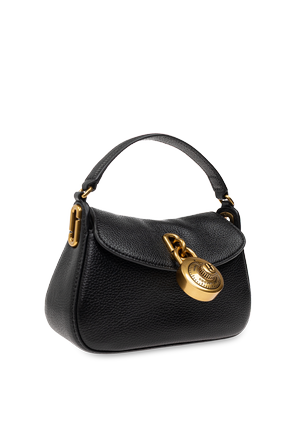Marc Jacobs Mala de mão de pele ‘Signet Turnlock Mini’