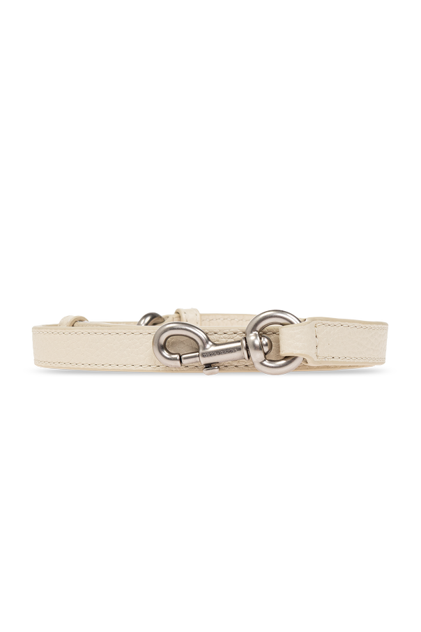 Marc Jacobs Mala de mão em pele ‘Signet Turnlock Mini’