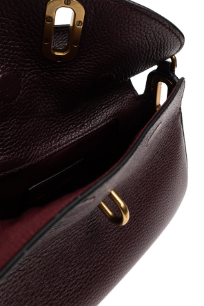 Marc Jacobs Mala de mão de pele ‘Signet Turnlock Mini’