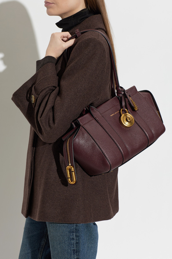 Marc Jacobs Leather shoulder bag with printed logo