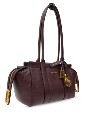 Marc Jacobs Leather shoulder bag with printed logo