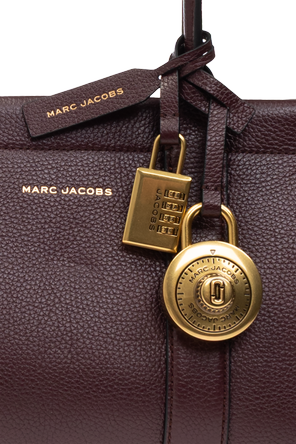 Marc Jacobs Leather shoulder bag with printed logo
