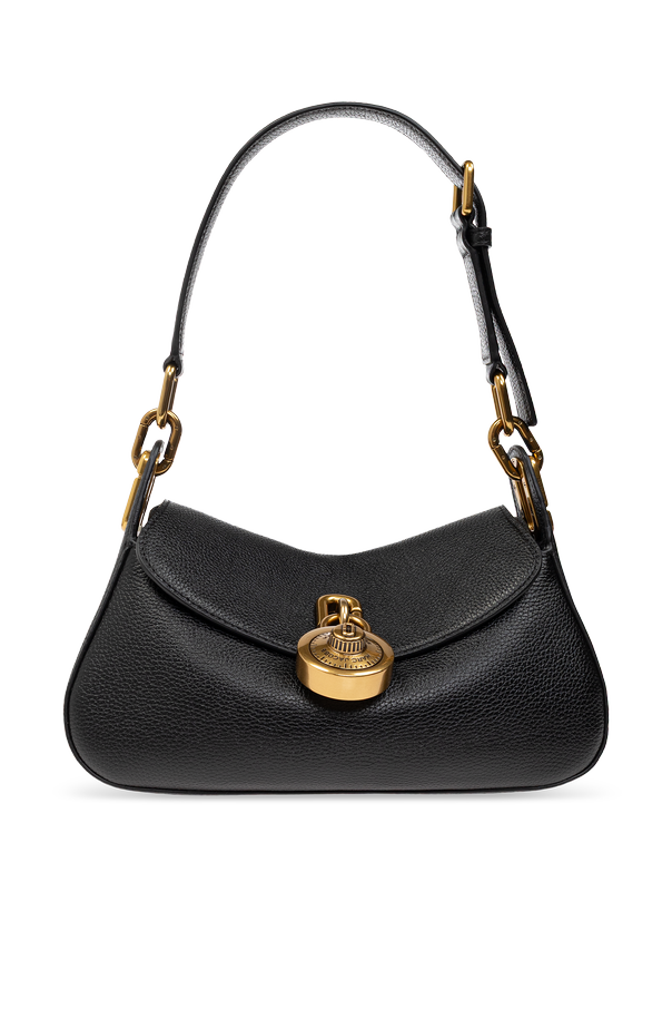 '‘Signet Turnlock’' leather shoulder bag od Marc Jacobs