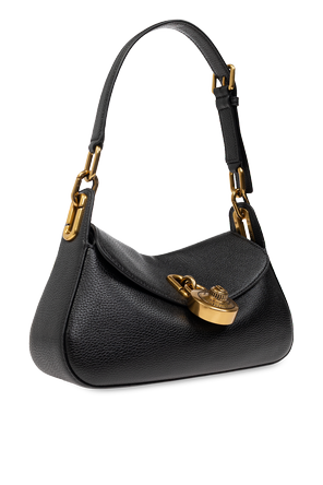 Marc Jacobs Saco de ombro em pele ‘Signet Turnlock’