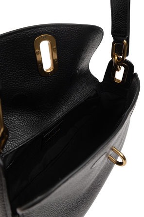 Marc Jacobs Saco de ombro em pele ‘Signet Turnlock’
