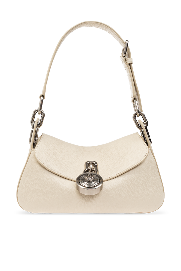 Leather shoulder bag ‘Signet Turnlock’ od Marc Jacobs