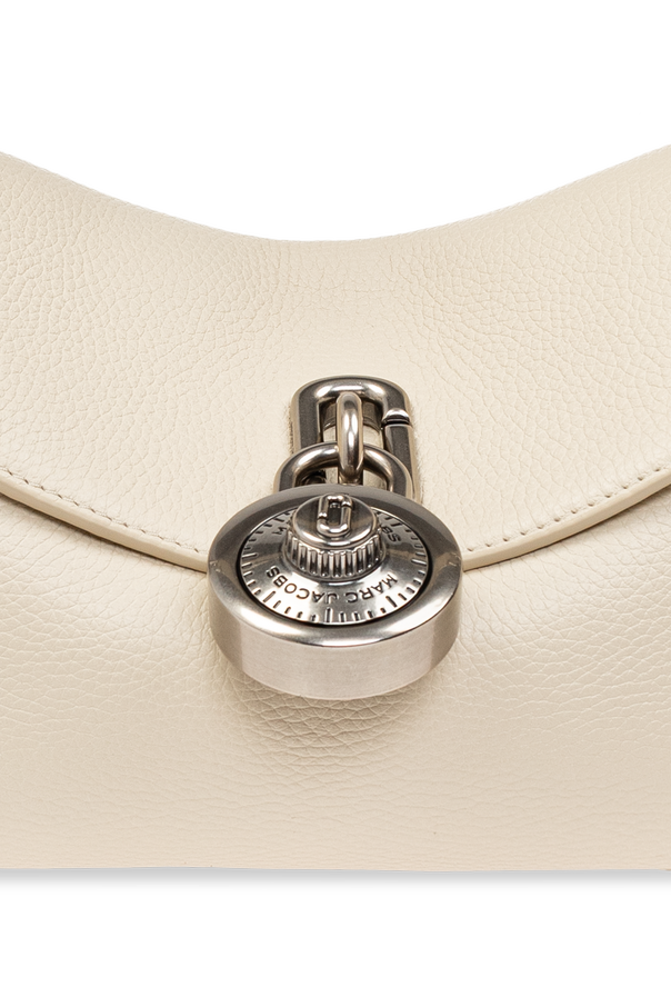 Marc Jacobs Saco de ombro em pele ‘Signet Turnlock’