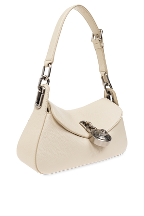 Marc Jacobs Saco de ombro em pele ‘Signet Turnlock’