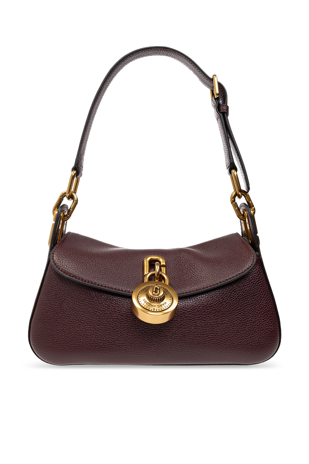 Leather shoulder bag ‘Signet Turnlock’ od Marc Jacobs