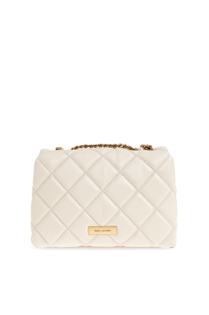 Marc Jacobs Bolso bandolera de cuero con logo