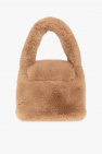 Blumarine BROWN Faux fur handbag