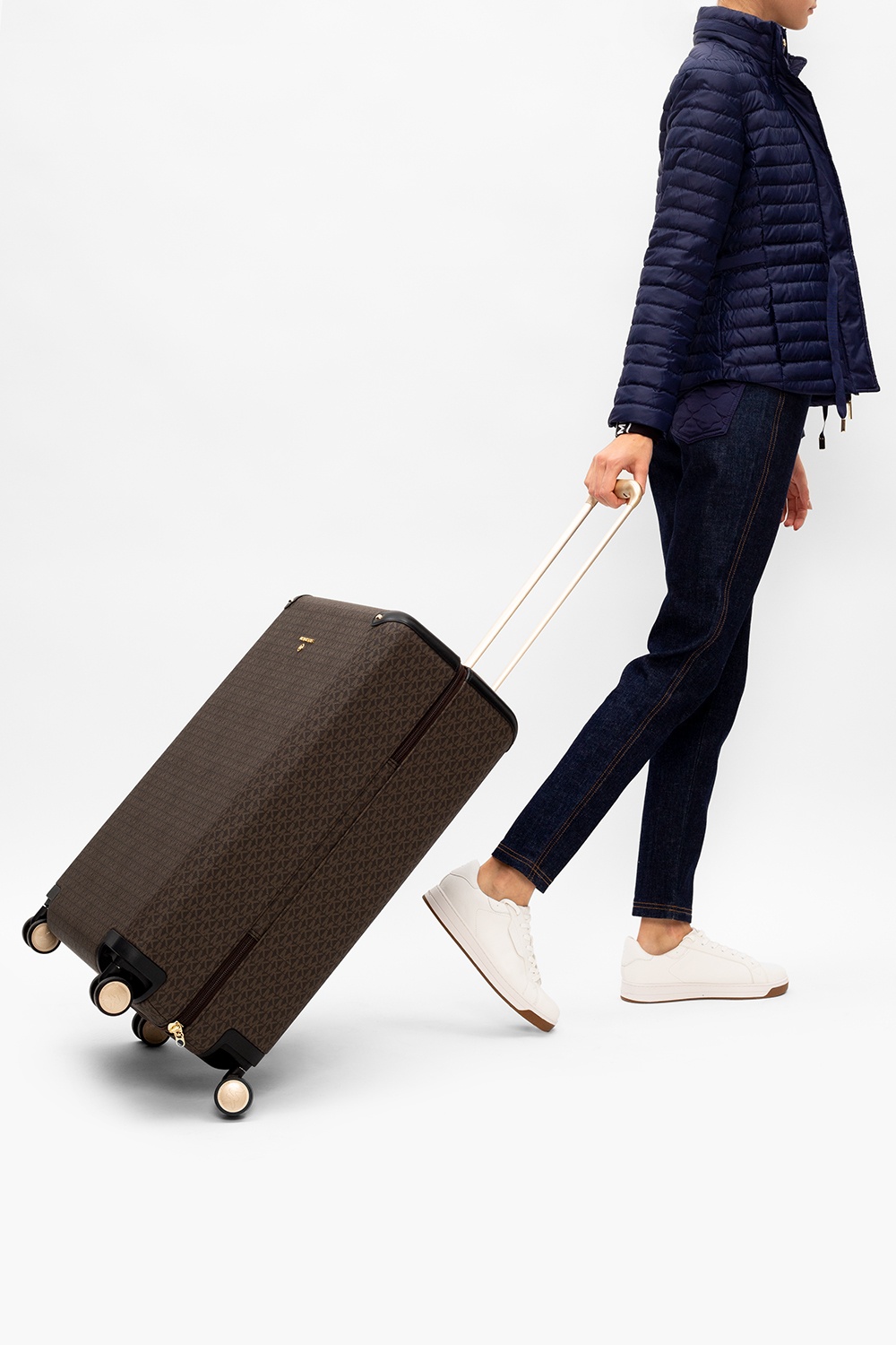 Michael Kors Jet Set Travel XL Duffle Weekender Luggage Bag Powder Blush  Pink MK  eBay