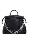 Nano 1969 crystal-embellished shoulder bag Silver