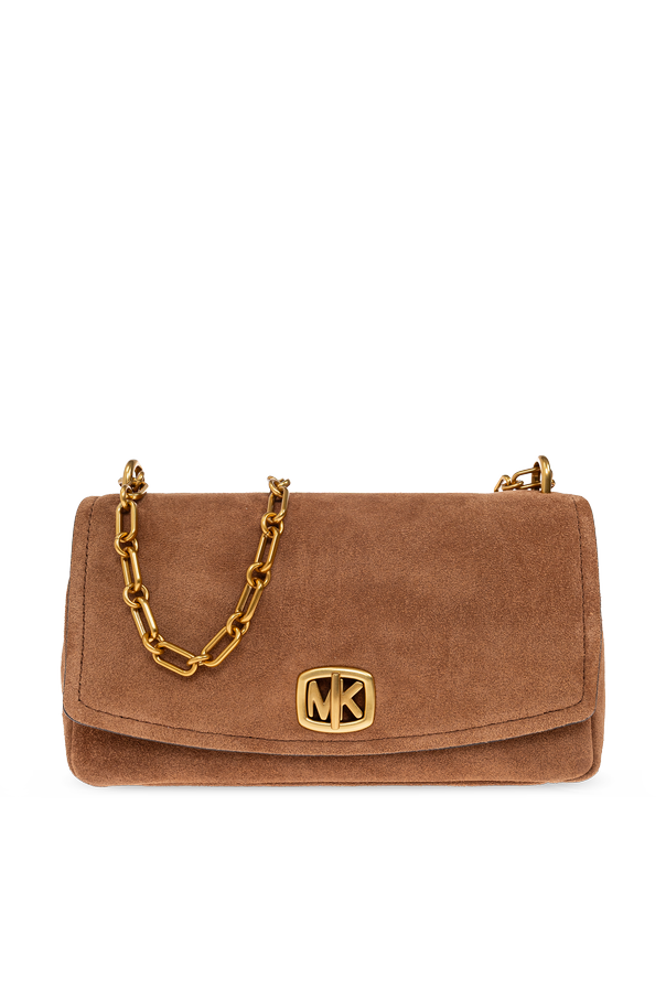 Suede shoulder bag ‘Baryant’ od Michael Michael Kors