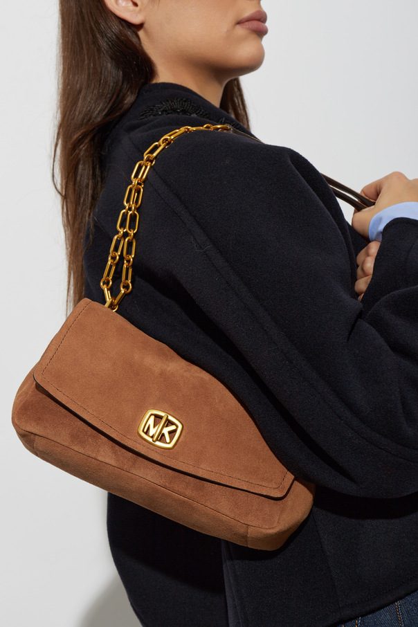 Michael Michael Kors Suede shoulder bag ‘Baryant’