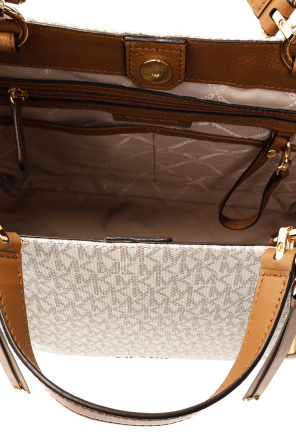 Santiago woven leather tote bag ‘Brooklyn’ shopper bag