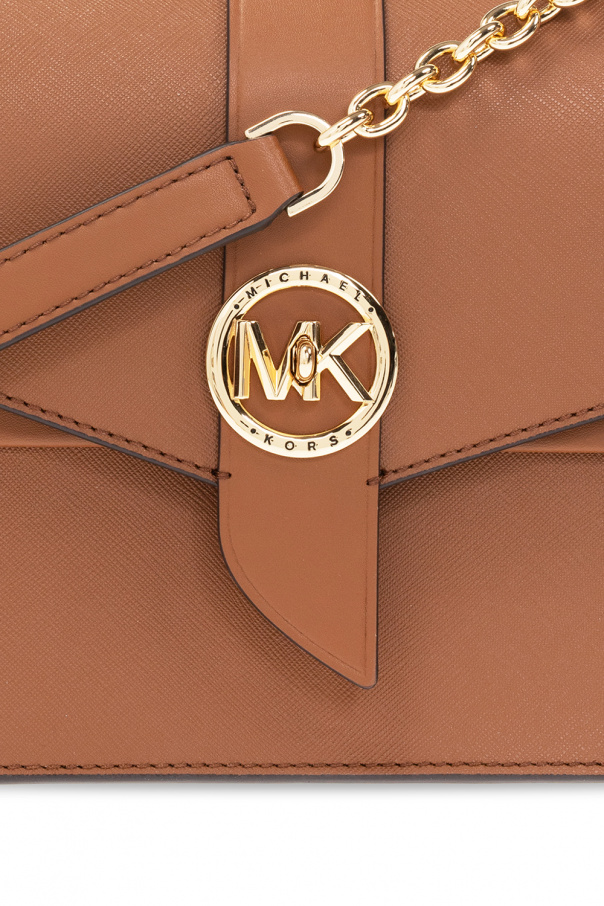 MICHAEL Michael Kors 'greenwich Medium' Shoulder Bag in Brown
