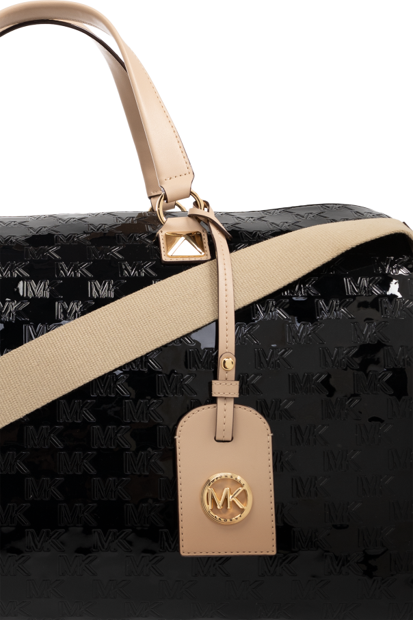 Michael Kors - Grayson MK Logo Mirror Satchel