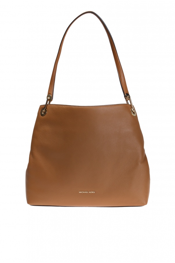 michael michael kors raven pocket shoulder tote