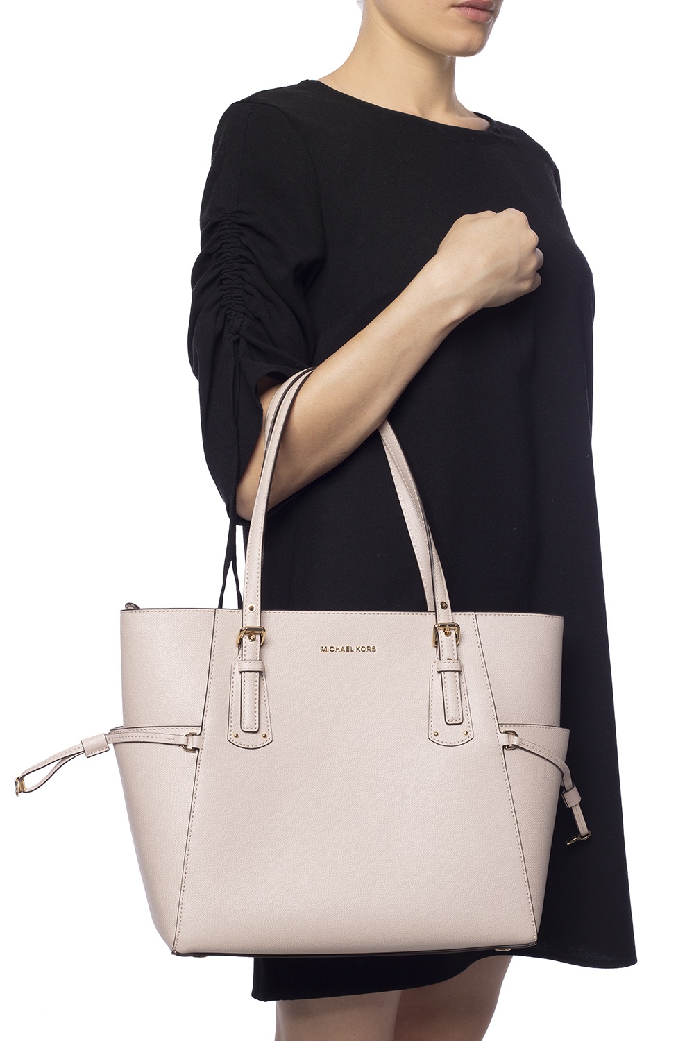 Michael Kors Voyager Small Saffiano Leather Tote Bag
