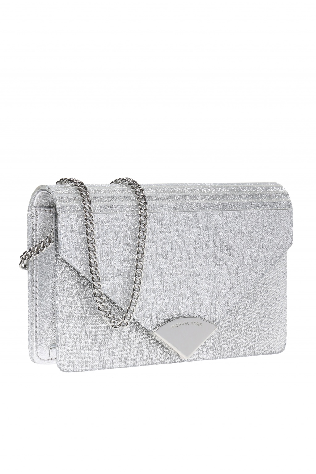 Silver 'Barbara' shoulder bag Michael Michael Kors - Vitkac France