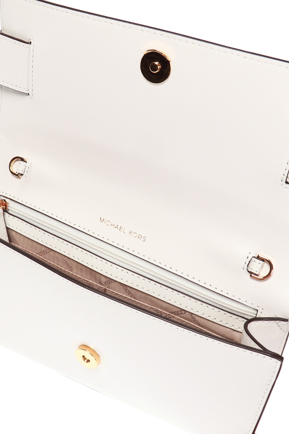 White 'Bellamie' clutch Michael Michael Kors - Vitkac GB