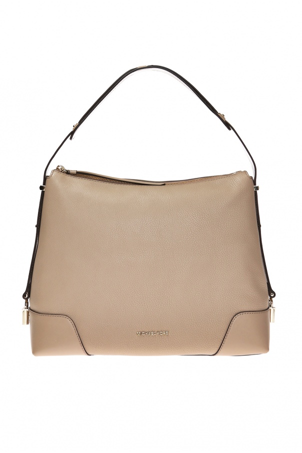 Beige 'Crosby' shoulder bag Michael Michael Kors - Vitkac France