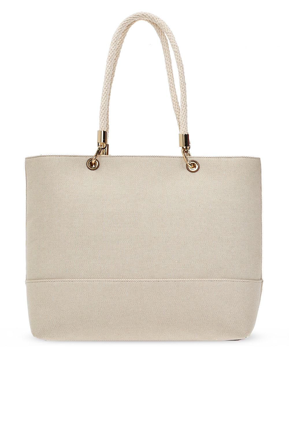 Michael Kors 30S1G2AT3C AMY LARGE CANVAS TOTE Bag Beige