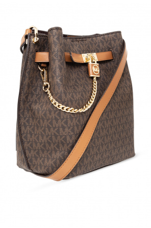Louis Vuitton Americas Cup travel bag in yellow damier canvas and natural leather ‘Hamilton Legacy Medium’ shoulder bag