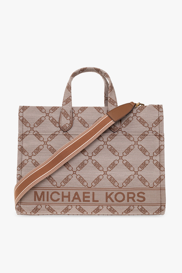 simon miller white embossed shoulder Michael bag ‘Gigi Large’ shopper Michael bag
