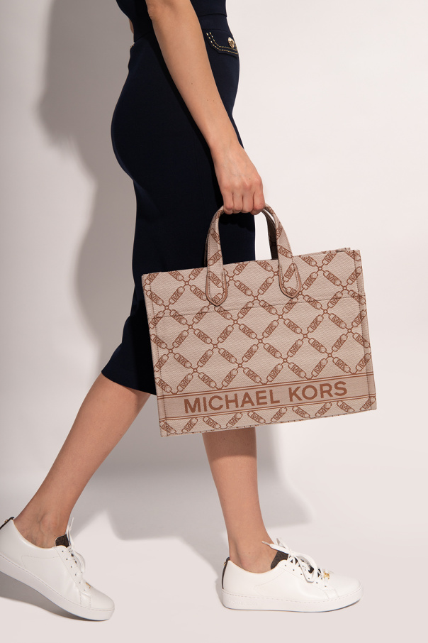 simon miller white embossed shoulder Michael bag ‘Gigi Large’ shopper Michael bag
