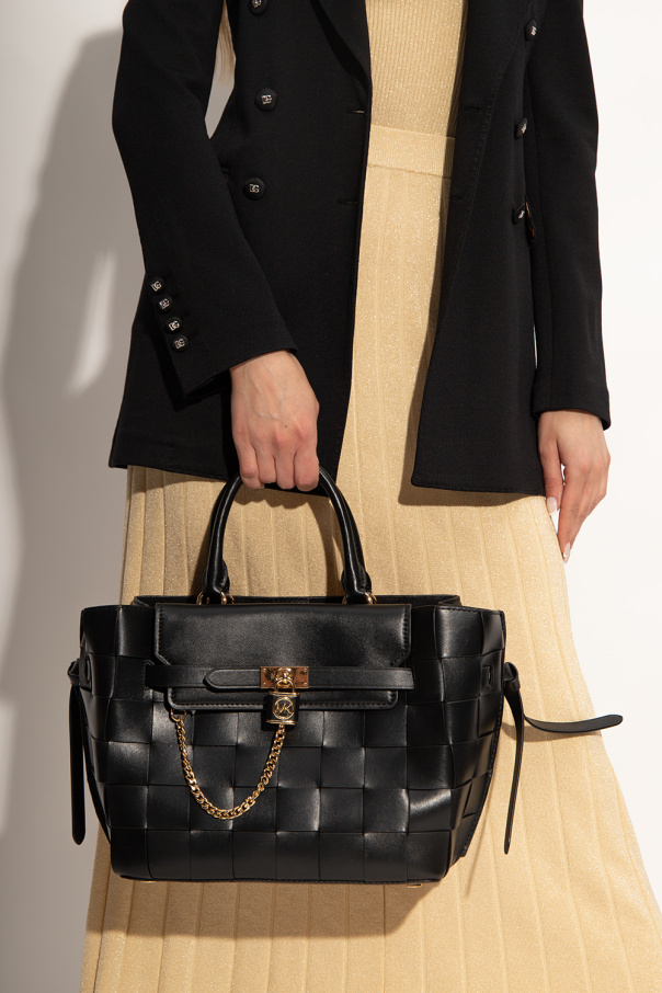GIABORGHINI Doctor fastening-detail tote Brown bag 'Hamilton Legacy Large’ shoulder Brown bag