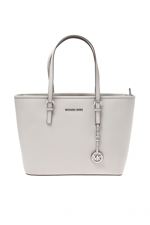 michael kors light grey purse