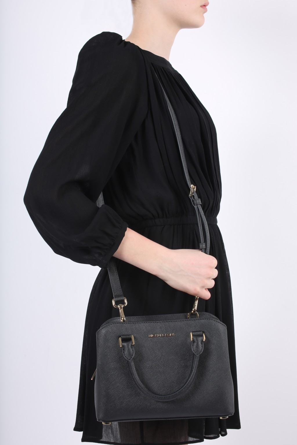 Michael Michael Kors 'Savannah' Leather Shoulder Bag | Women's Bags | Vitkac