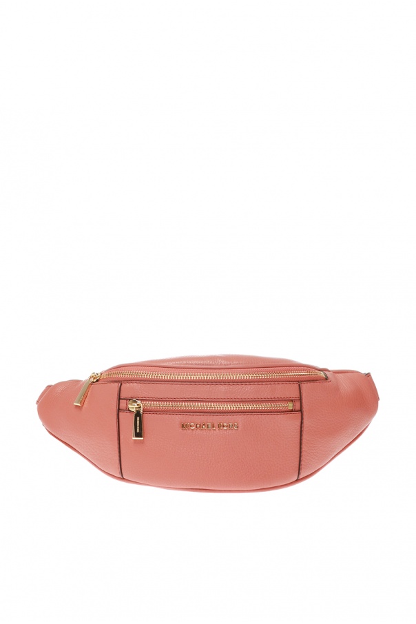 michael kors pink belt bag