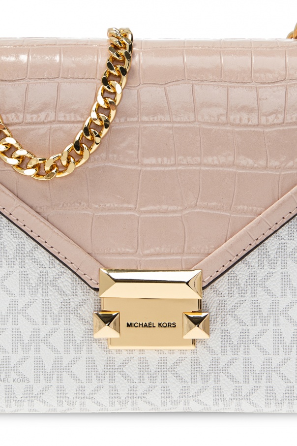 mk whitney small shoulder bolsa