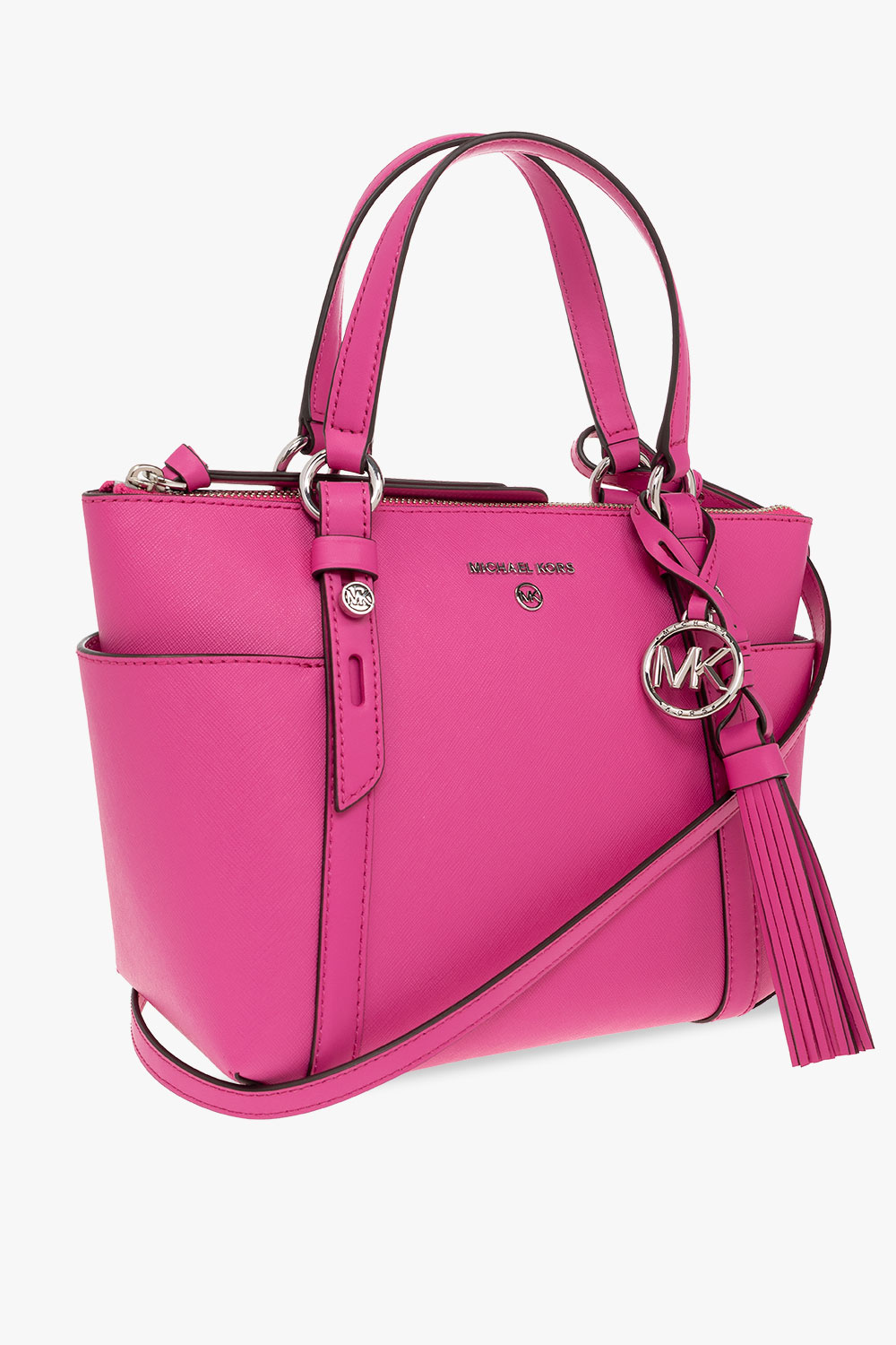 Michael Kors Sullivan Small Saffiano Leather Tote Bag In Pink