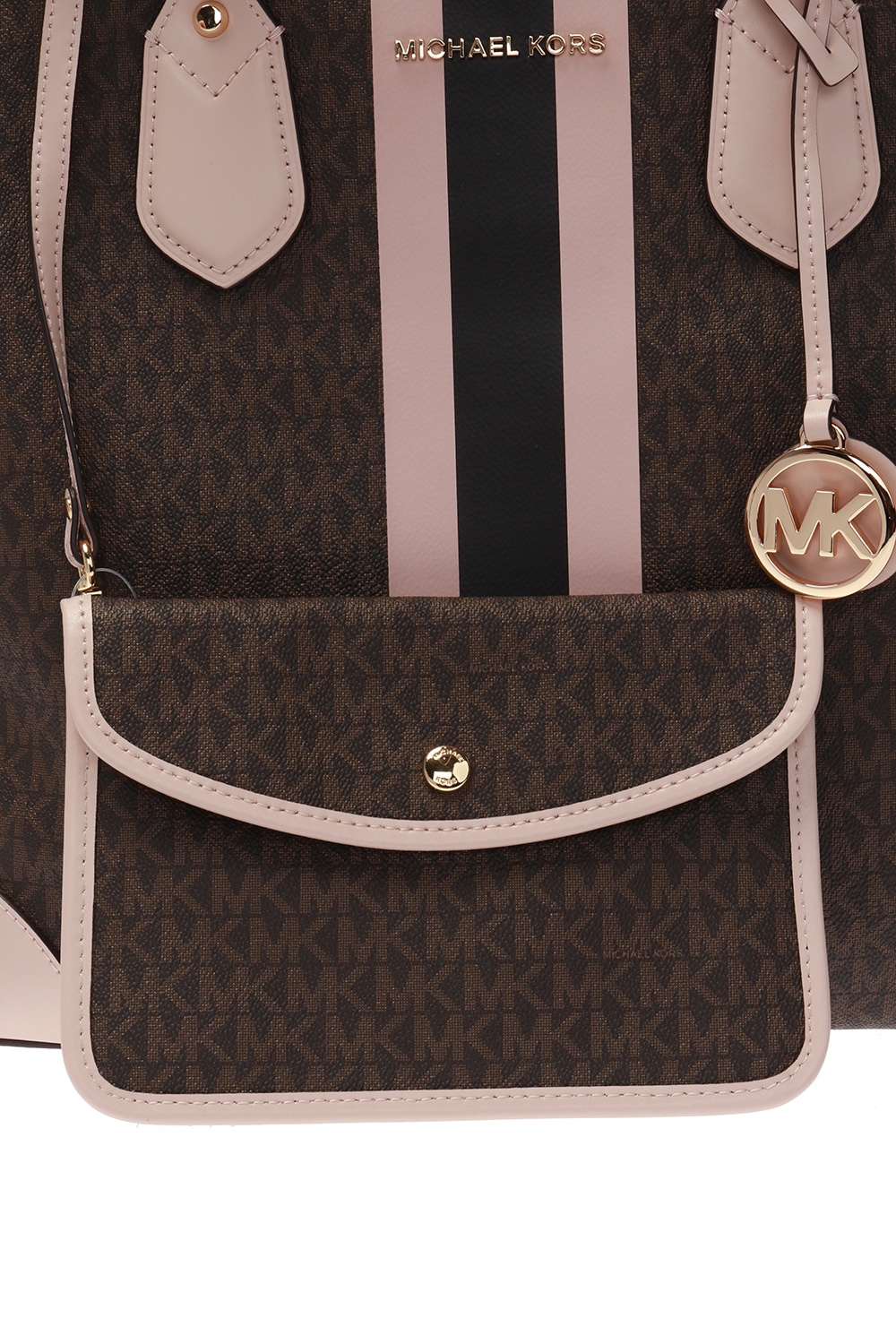 MICHAEL Michael Kors Mk Eva Tote Bag in Brown