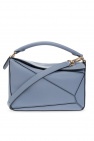 loewe puzzle edge small leather shoulder bag